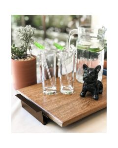 Bandeja Decorativa em Madeira Linha Nexo Cor Corten 50x30cm